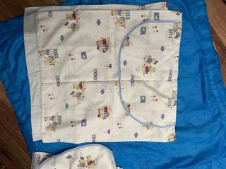 Juego sábanas mini cuna ositos