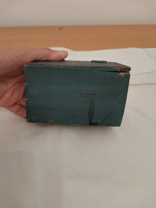 Caja decorativa antigua barcos