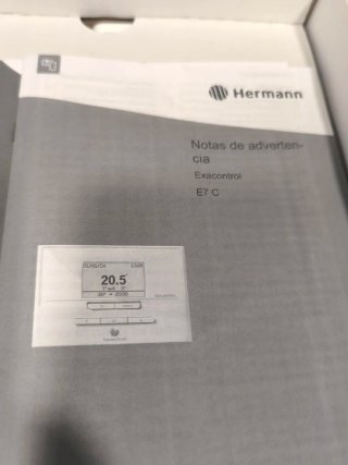 Termostato Hermann Exacontrol E7 C