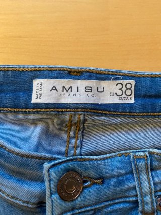 Shorts vaqueros AMISU talla M/38