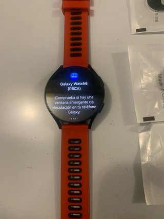 Samsung Galaxy Watch 6 Negro/Rojo
