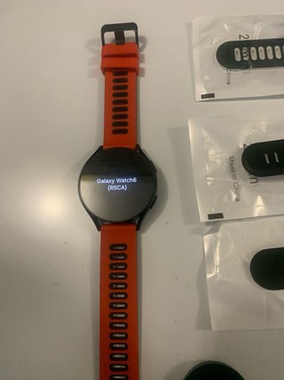 Samsung Galaxy Watch 6 Negro/Rojo
