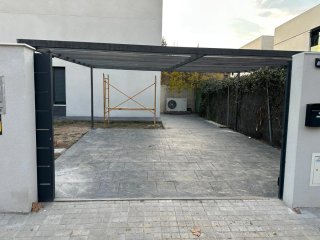 Estructuras metálicas pérgola/cochera