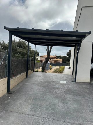 Estructuras metálicas pérgola/cochera