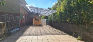Estructuras metálicas pérgola/cochera