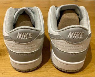Zapatillas Nike Dunk Gris y Blanco