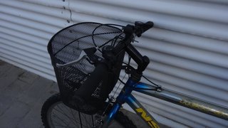 Bicicleta de montaña cromada