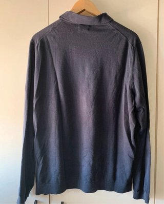 Polo Massimo Dutti Azul Marino Talla L