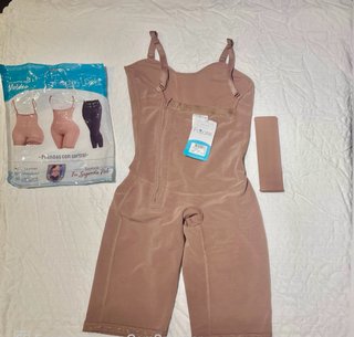 Faja Larga Fájate Alta Compresión Beige Talla L
