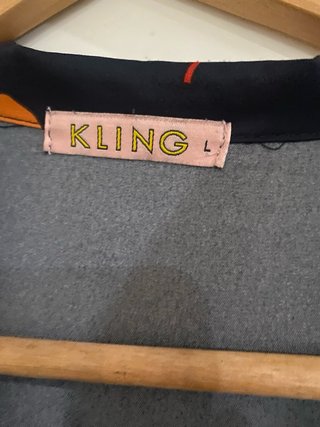 Mono Kling estampado flores