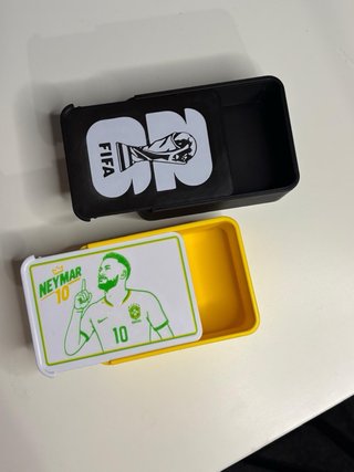 Caixinha Cromos Copa Neymar 10