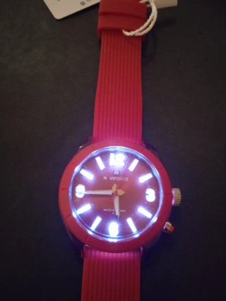 Reloj Naviforce Mujer Rojo