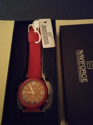 Reloj Naviforce Mujer Rojo