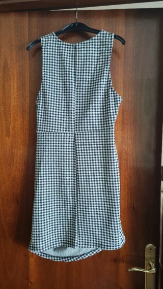 Vestido cuadros vichy Zara