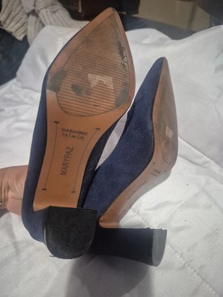 Zapatos de tacón Maripaz azul