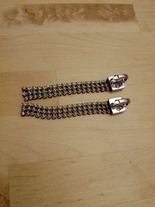Orecchini Swarovski blu e argento
