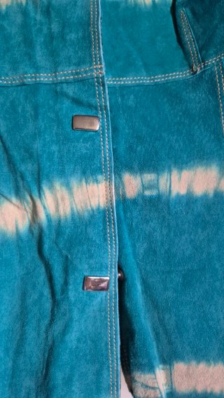 Completo gonna e gilet tie-dye