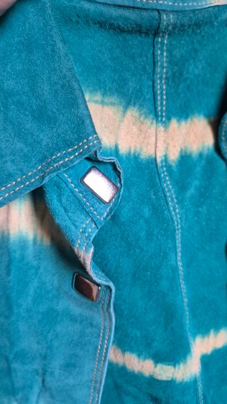 Completo gonna e gilet tie-dye