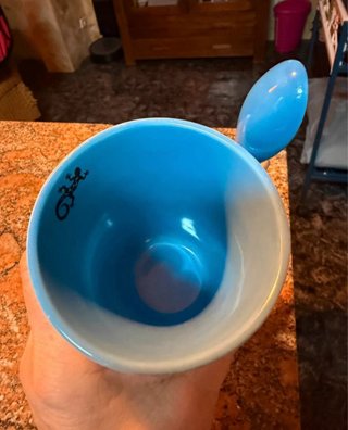 Taza Gaudi con lagarto y mosaico