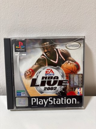 NBA Live 2002 PS1 EA Sports