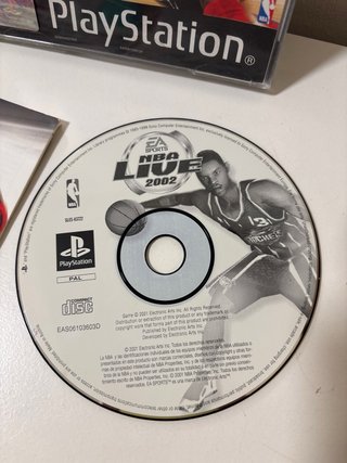 NBA Live 2002 PS1 EA Sports