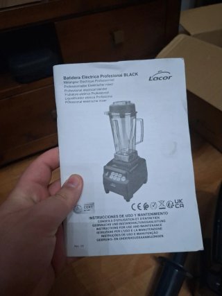Licuadora Lacor 1500W BPA Free nuevo