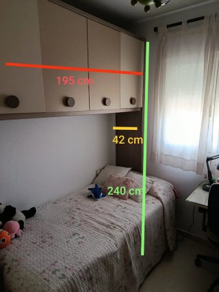 Dormitorio juvenil completo
