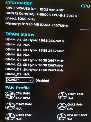 SK Hynix 80GB (5x16GB) 2666MHz DDR4 RDIMM ECC