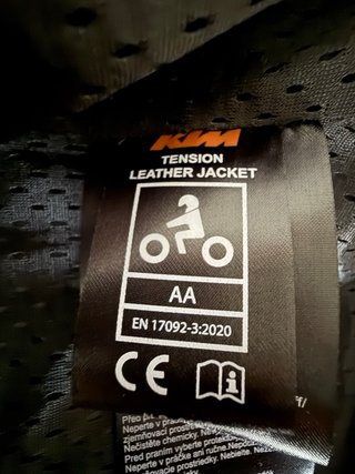 Chaqueta Moto KTM Protección AA Talla M