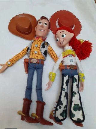 Muñecos Toy Story Woody y Jessie