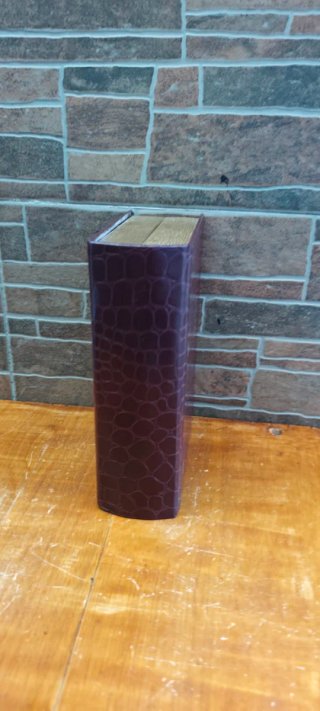 Joyero Libro Dorado y Morado