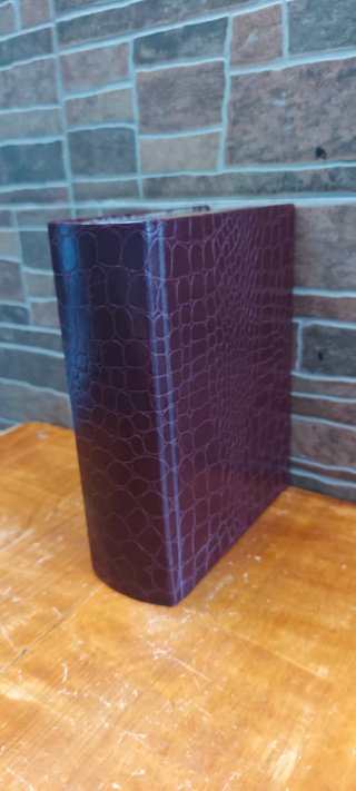 Joyero Libro Dorado y Morado