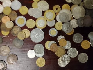 Lote de monedas antiguas