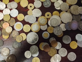 Lote de monedas antiguas