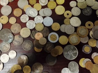 Lote de monedas antiguas