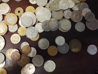 Lote de monedas antiguas
