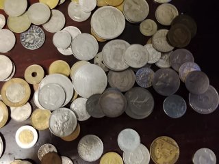 Lote de monedas antiguas