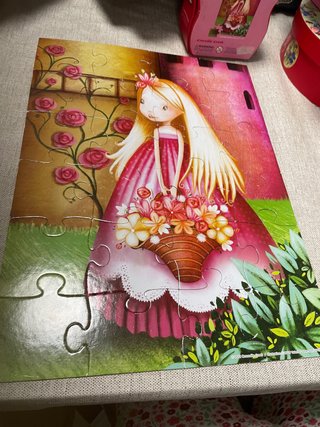 Puzzle Infantil Crocodile Creek Princesa Flor