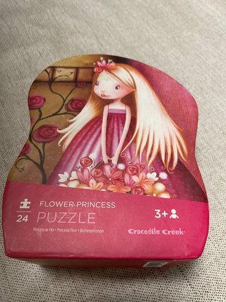 Puzzle Infantil Crocodile Creek Princesa Flor
