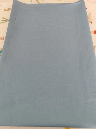 Tela loneta impermeable azul cielo