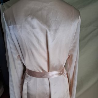 Conjunto de bata y camisón rosa