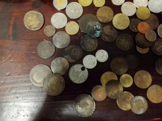 Lote de monedas antiguas