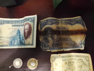 Lote de monedas antiguas