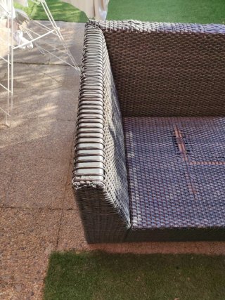 Sofá de exterior modular