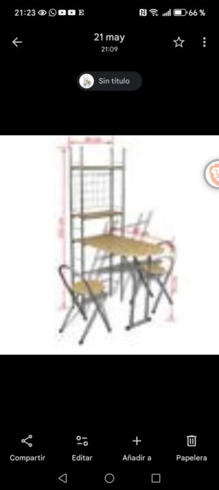 Mesa y Estantería Cocina vidaXL