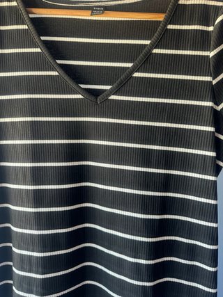Vestido de rayas Talla L, Sin estrenar