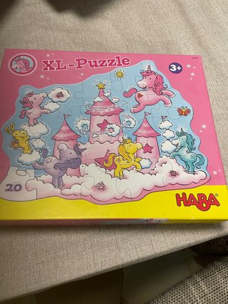 Puzzle HABA Unicornios Nubes