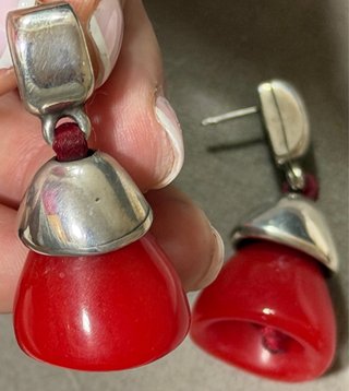 Pendientes B&G Rojos