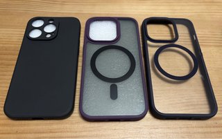 3 Fundas iPhone 15 Pro Nuevas