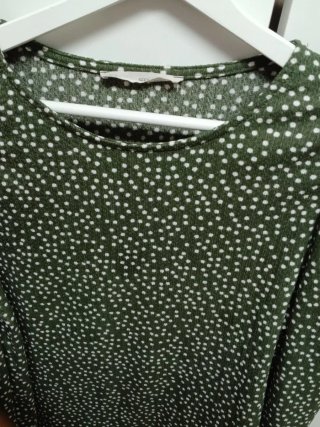 Camisa lunares manga larga Talla S